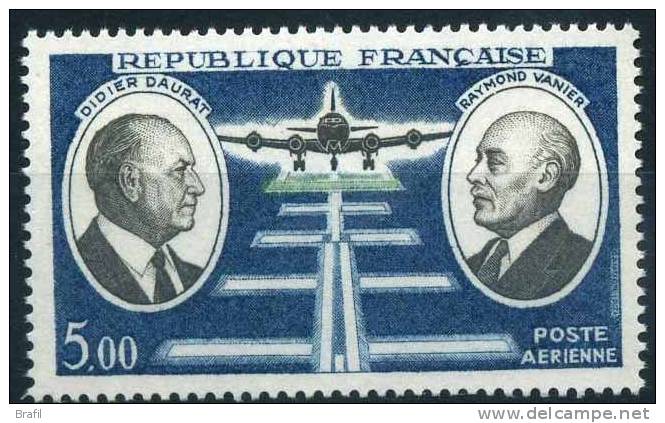 1971 Francia, Posta Aerea Pionieri Aviazione , Serie Completa Nuova (**) - 1960-.... Postfris