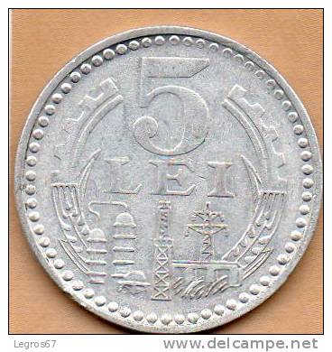 PIECE DE 5 LEI 1978 - ROUMANIE - Rumania