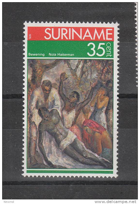Surinam   -   1976.  Pianto Su Cristo Morto. Lamentation. Painting Of Hatterman.  MNH - Impresionismo