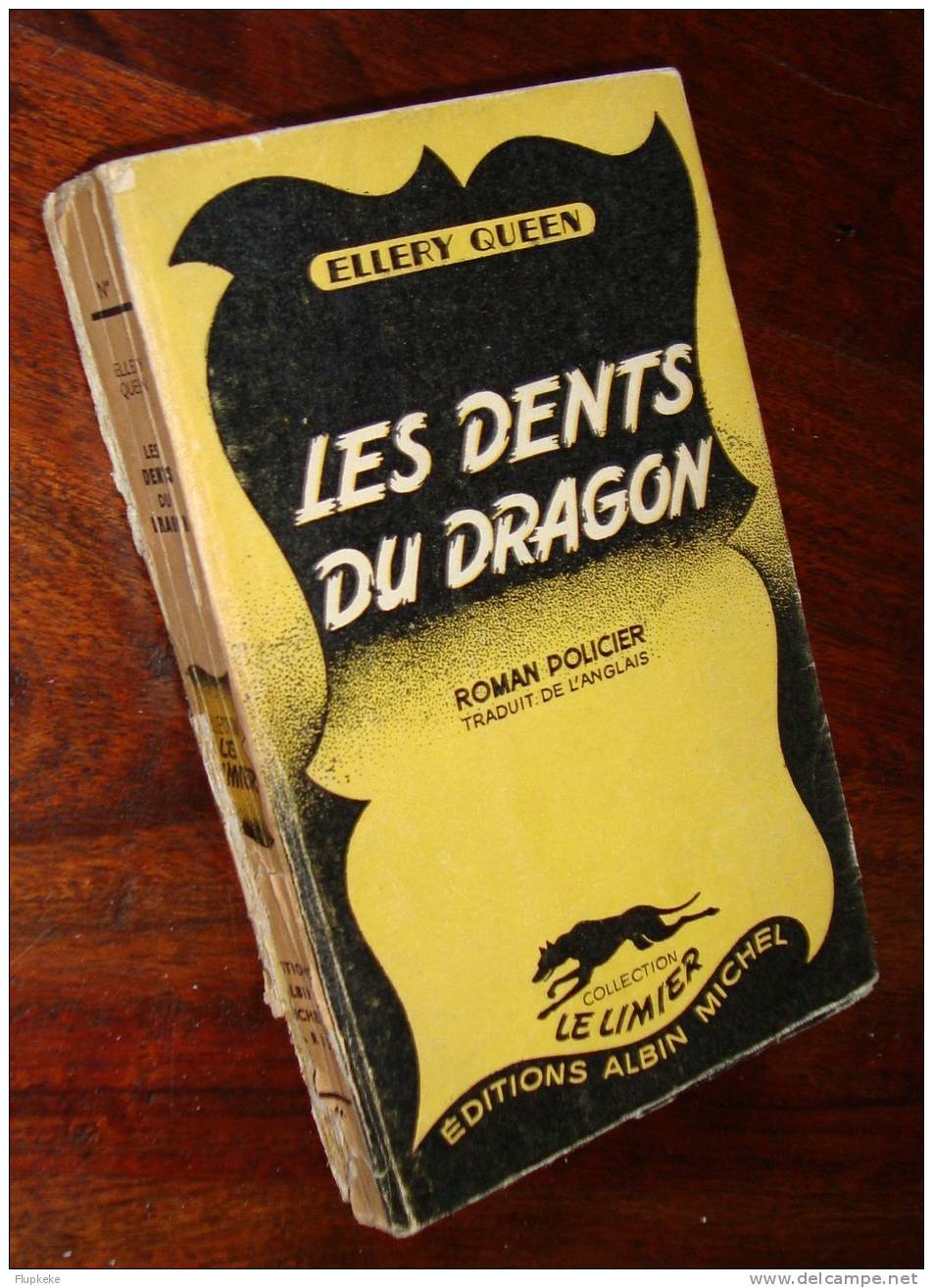 Le Limier 1 Albin Michel Les Dents Du Dragon Ellery Queen 1946 - Albin-Michel - Le Limier