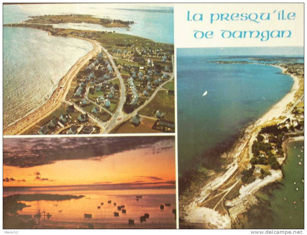 56 - DAMGAN - Les Plages De Kervoyal à Pénerf. (Vues Aériennes - Multivues) - Damgan