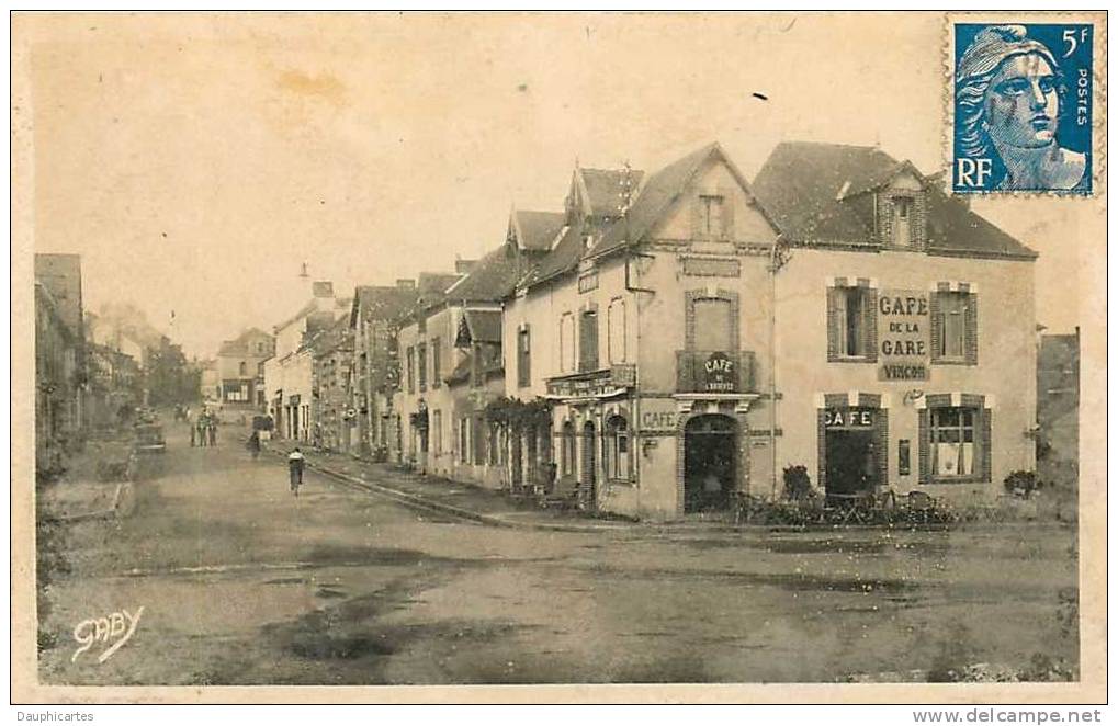 Pont Chateau : Café De La Gare, Route De La Gare. Pontchateau. 2 Scans. Edition Gaby Artaud - Pontchâteau