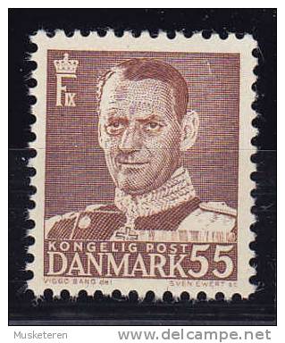 Denmark 1951 Mi. 315    55 Ø King König Frederik IX. MNH** - Ungebraucht