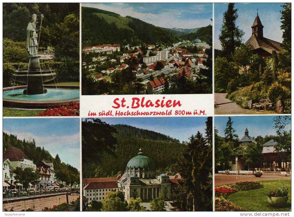 St. Blasien Heilklimatischer Jahres Und Kneipp-Kurort Belle Carte - St. Blasien