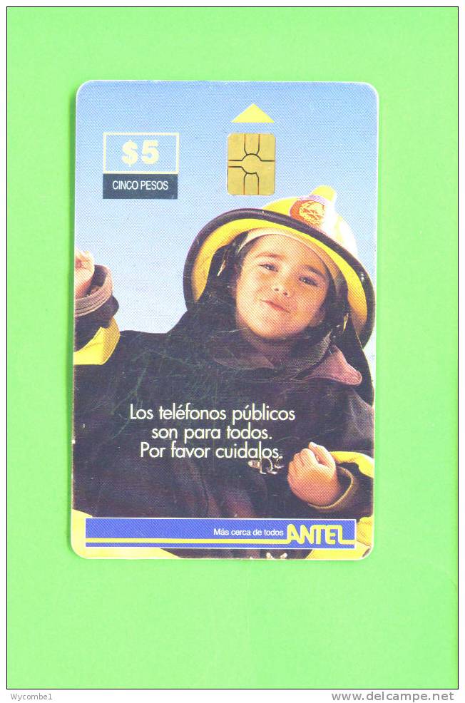 URUGUAY  -  Chip Phonecard As Scan - Sonstige - Afrika