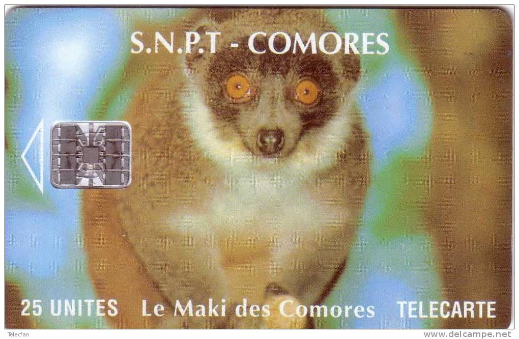 COMORES MAKI 25U SC7 SANS N° SERIE WITHOUT SERIAL NUMMER OTHERSIDE UT - Comoros