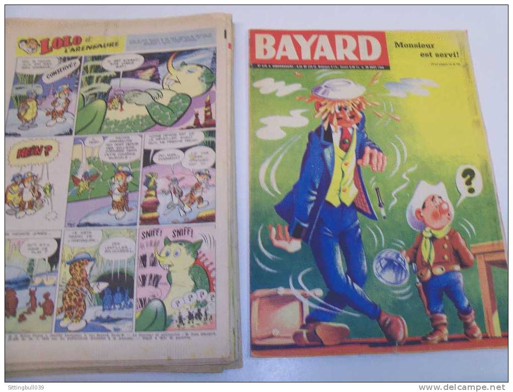 BAYARD. 1959 / 60. Lot de 18 N°s. dont 1 avec Achille ZAVATTA. Maison de la Bonne Presse. Bon état de fraîcheur.