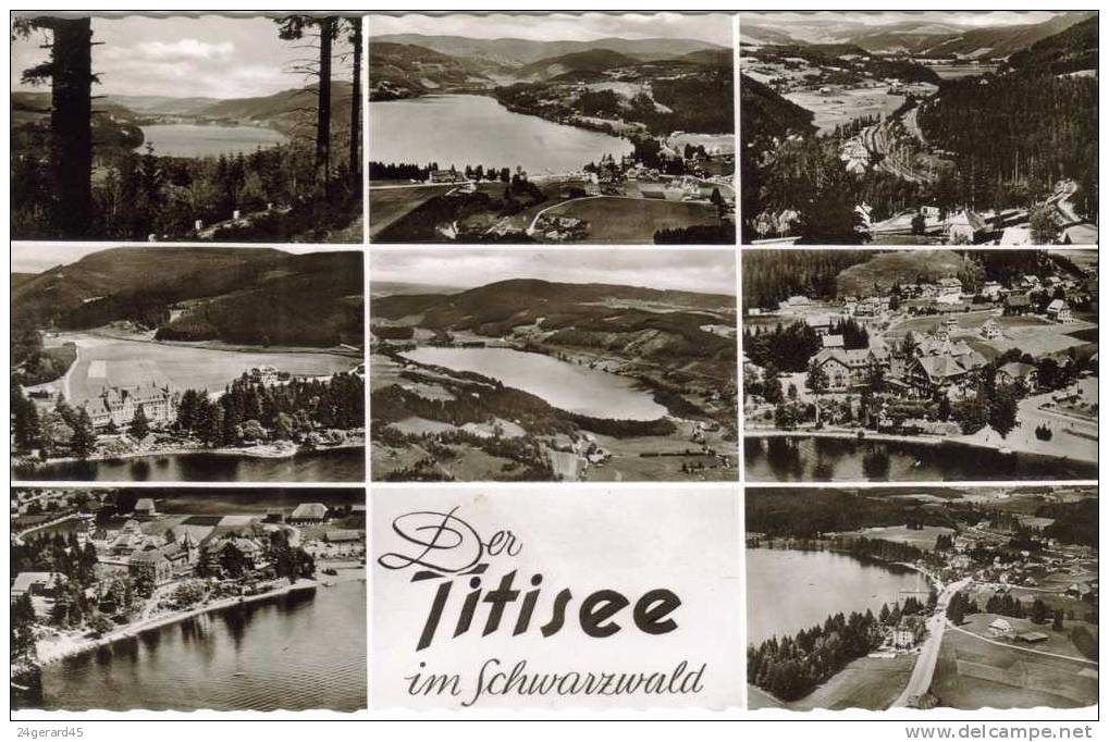 CPSM TITISEE NEUSTADT (Allemagne-Bade Wurtemberg) - 8 Vues - Titisee-Neustadt