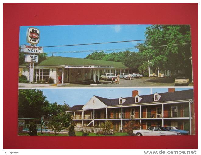 Brentwood Tn  Travelers Best Motel   Early Chrome  ---=========ref166 - Sonstige & Ohne Zuordnung