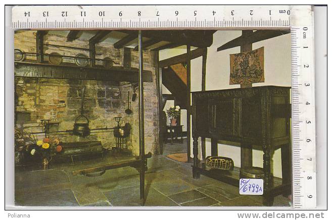 PO6799A# STRATFORD-UPON-AVON - SHAKESPEARE'S BIRTHPLACE - KITCHEN  VG - Stratford Upon Avon