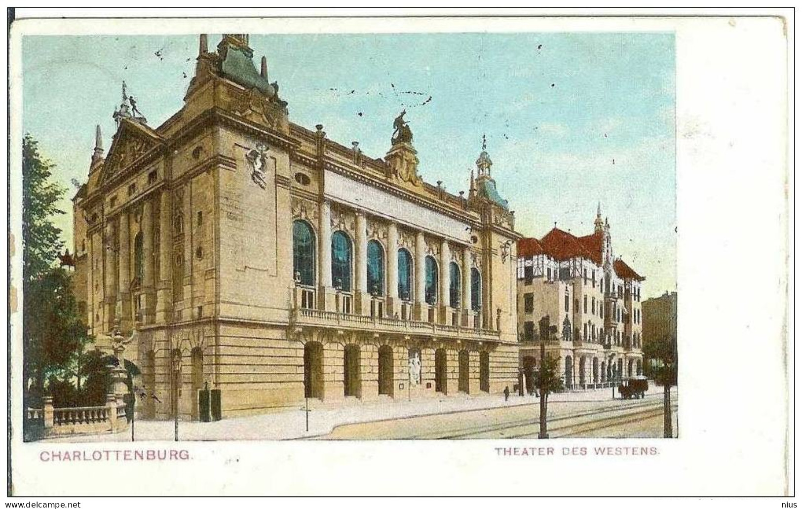 Germany Berlin Charlottenburg Opera Theatre Theater Des Westens Teatro 1906 - Charlottenburg