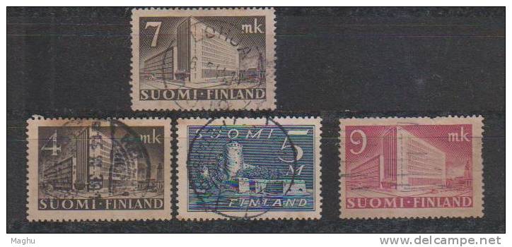 Finland Used 1939, 1942, 4 Stamps - Used Stamps