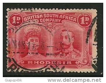 ● RHODESIA - 1910 - Reine Mary E George V - N. 21 Usato - Cat. ? €  - Lotto 1 - Rhodésie Du Nord (...-1963)