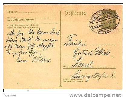 W-GA206/ P 199 I, Präsident Ebert, Bahnpost  4. 6. 1932 - Briefe U. Dokumente