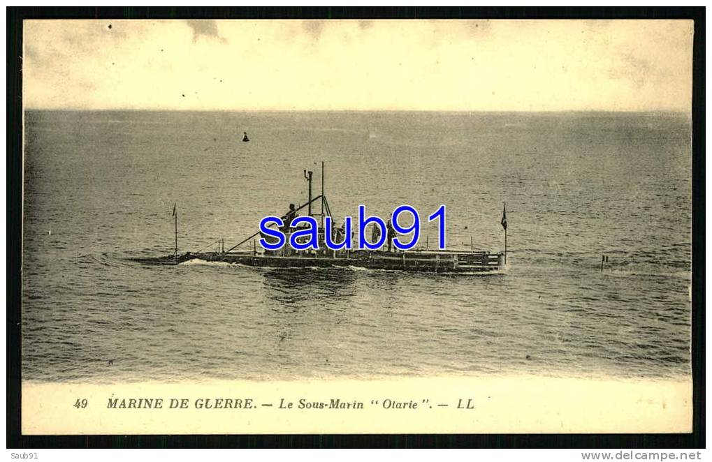 Marine De Guerre  - Le Sous-Marin " Otarie" - Animée - -  Réf : 15577 - Sous-marins