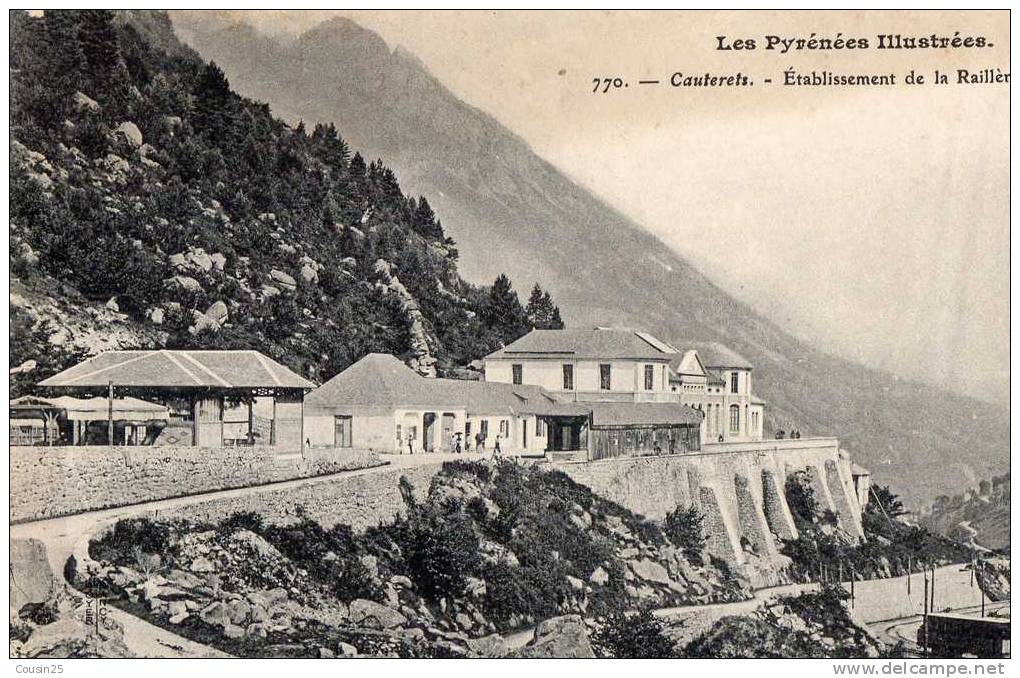 65 CAUTERETS - Etablissement De La Rallière - Cauterets