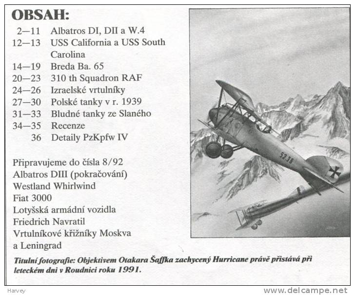 Historie A Platikove Modelarskie 7/1992 - Andere & Zonder Classificatie