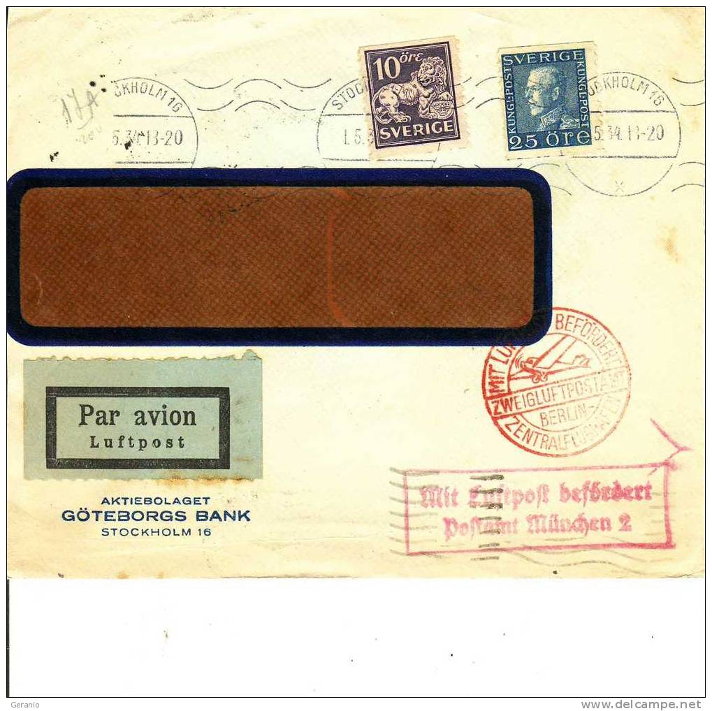 STORIA POSTALE  RACC  1934 - Lettres & Documents