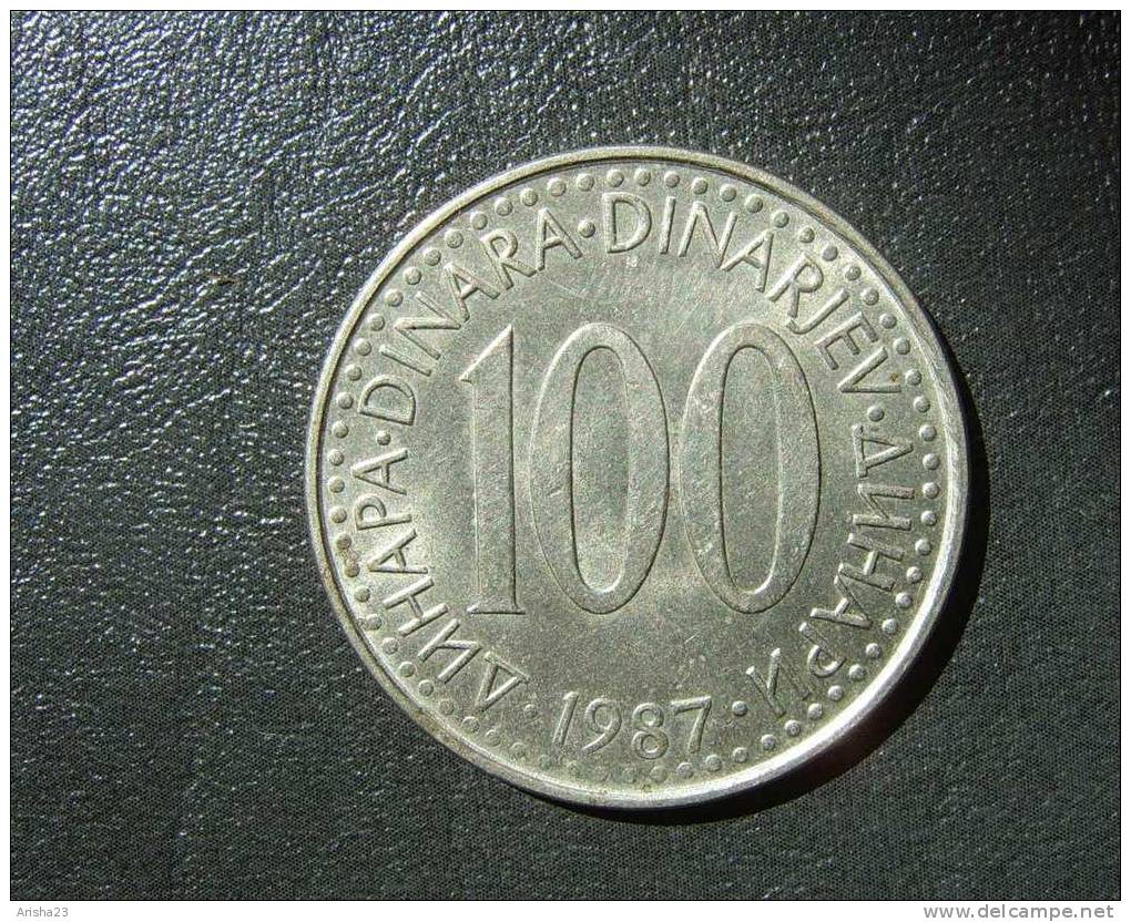 Yugoslavia, 100 DINARA 1987 - Joegoslavië