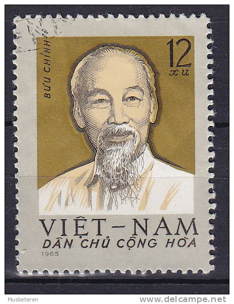 North Vietnam 1965 Mi. 418    12 Xu Geburtstag Von Birthday Of Ho-chi-Minh - Vietnam