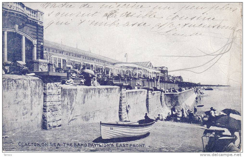 CLACTON ON SEA - THE BAND PAVILION & EAST FRONT - Clacton On Sea