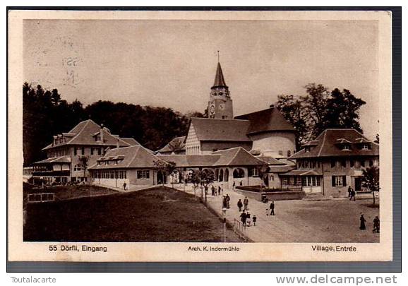CPA DORFLI EINGANG 1914 - Dorf