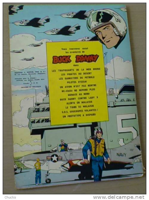 Buck Danny N°22 Top Secret EO  - Boché Dupuis, 1960. - Buck Danny