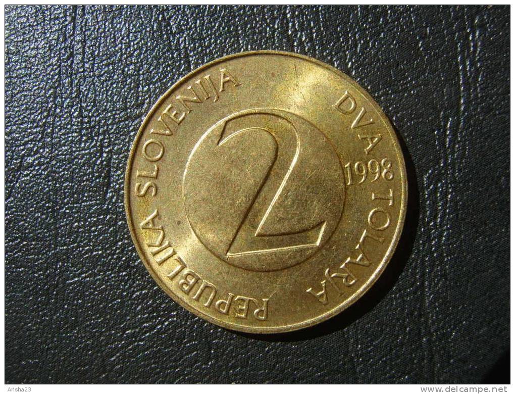 Slovenia, 2 TOLAR Tolarja 1998 - Slowenien