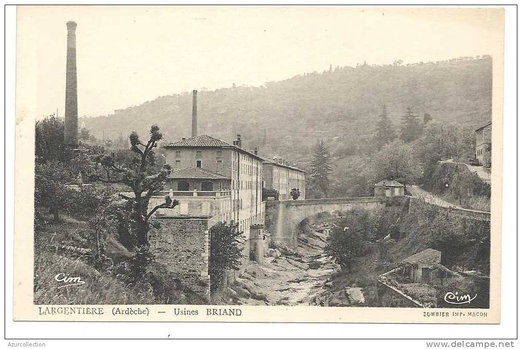 USINE BRIAND - Largentiere