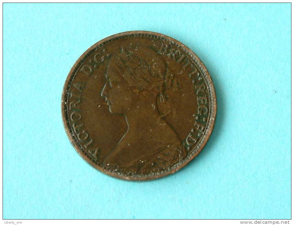 1868 / KM 747.2 ( For Grade, Please See Photo ) ! - B. 1 Farthing