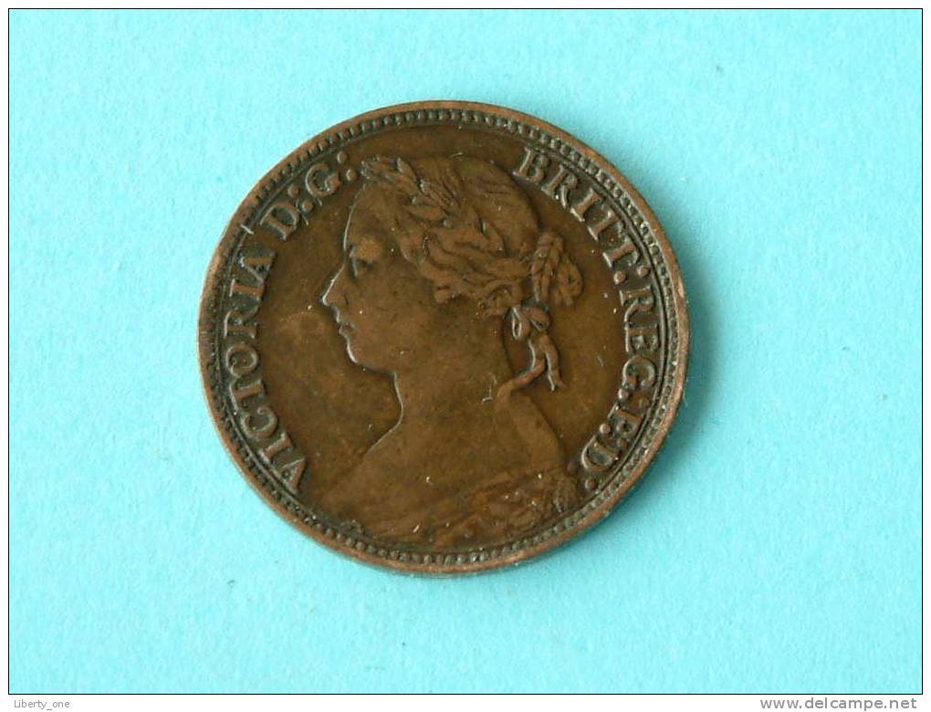 1879 / KM 747.2 ( For Grade, Please See Photo ) ! - B. 1 Farthing