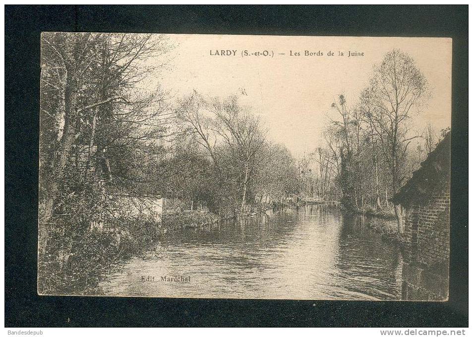 Lardy (91) - Bords De La Juine ( Lavoir éd. Maréchal Cachet Ferroviaire Etampes à .... Années 30 ) - Lardy
