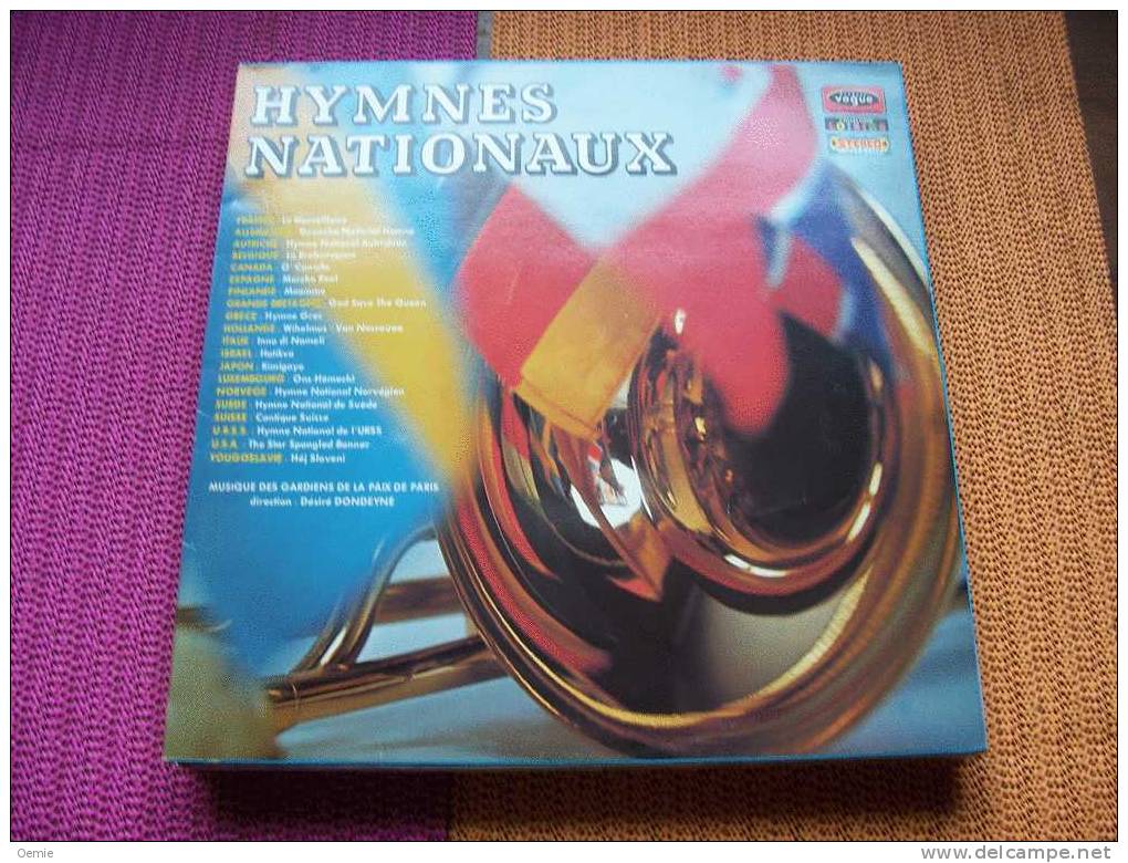 HYMNES  NATIONAUX   °  20  PAYS    REF  ° VOGUE  590495 - Musicals