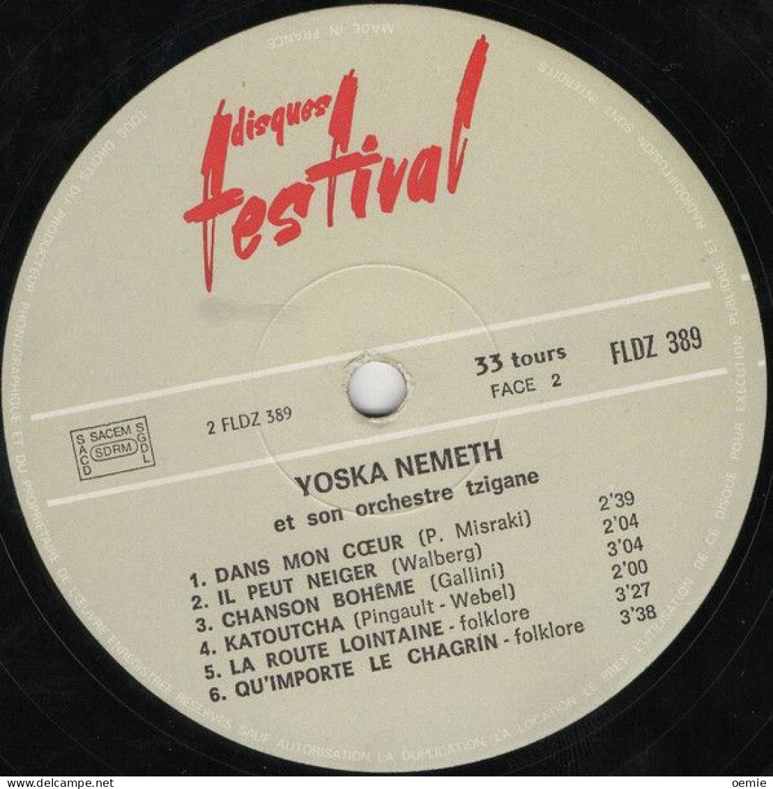 YOSKA   NEMETH  °  ET SON ORCHESTRE TZIGANE - Musicals