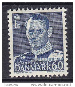 Denmark 1953 Mi. 336     60 Ø König King Frederik IX. MH* - Ungebraucht