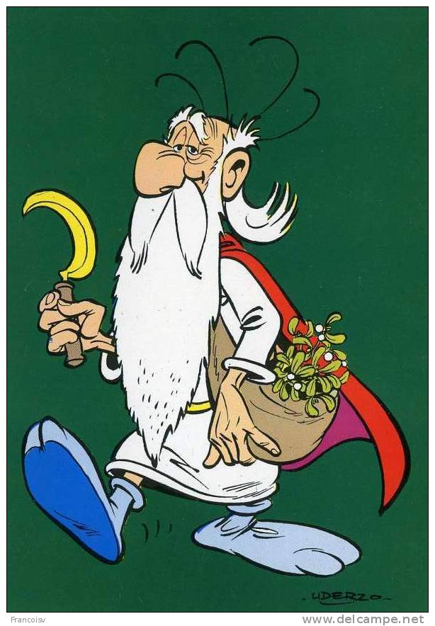 53 Panoramix., Le Druide Heros Du Journal Pilote Ed. Borde (vers Années 60)  Uderzo - Asterix - Fumetti