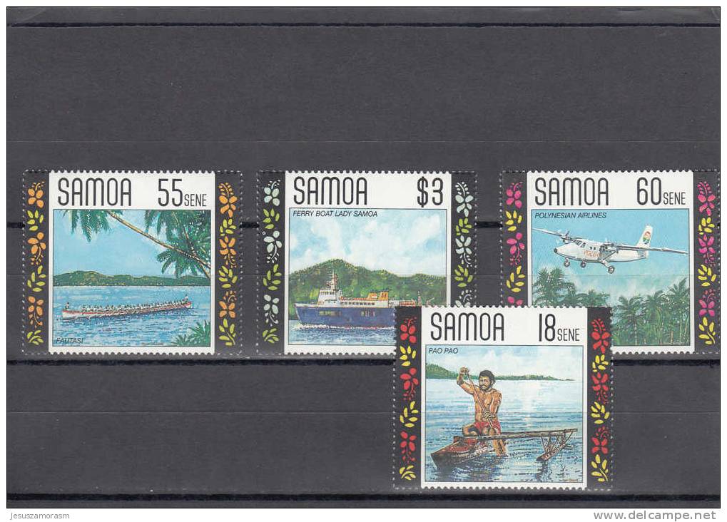 Samoa Nº 708 Al 711 - Samoa