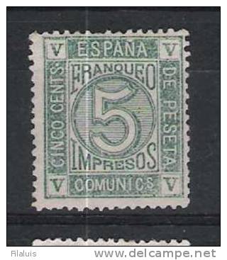 01257 España Edifil 117 (*) Cat. Eur. 235,- - Nuevos