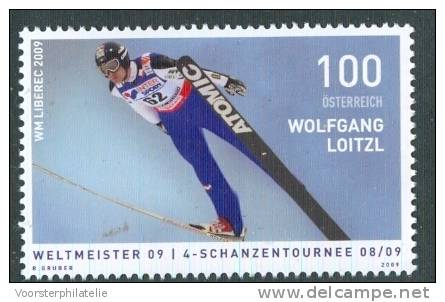 OOSTENRIJK AUSTRIA 2009-27  SPORTS SKIING WINTER MNH ** POSTFRISCH - Unused Stamps