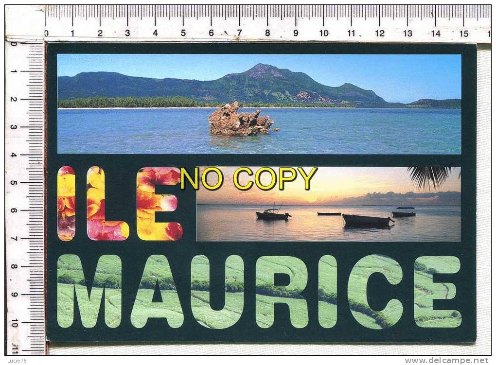 ILE MAURICE  -  MAURITUS -    2 Vues - Mauritius