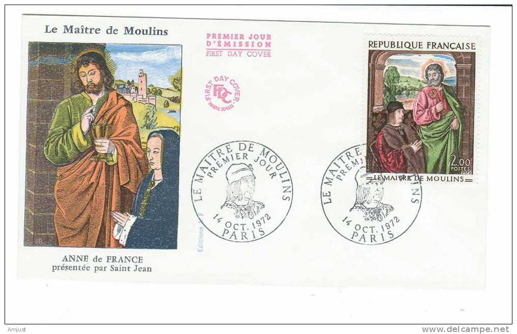 FDC France 1973 Y&Tellier 1732 Anne De France - 1970-1979