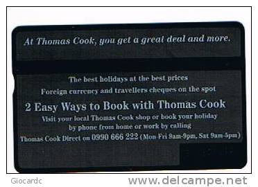 GRAN BRETAGNA (UNITED KINGDOM) - BT L&G -  1996 THOMAS COOK 50 UNITS (0990 666 222) TIR. 8000 - MINT - RIF. 6909 - BT Souvenir