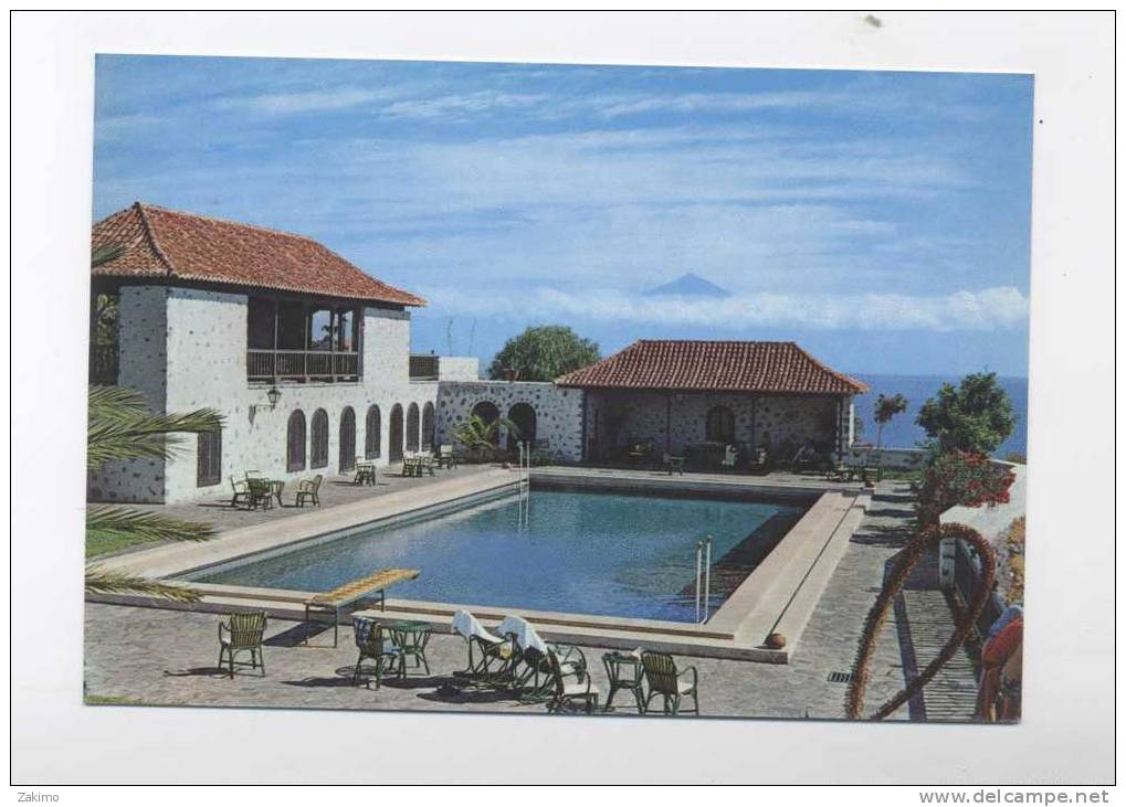 LA GOMERA  --- SAN SEBASTIAN DE HOTEL  PISCINE   ---RECTO/VERSO--A21.1 - Gomera