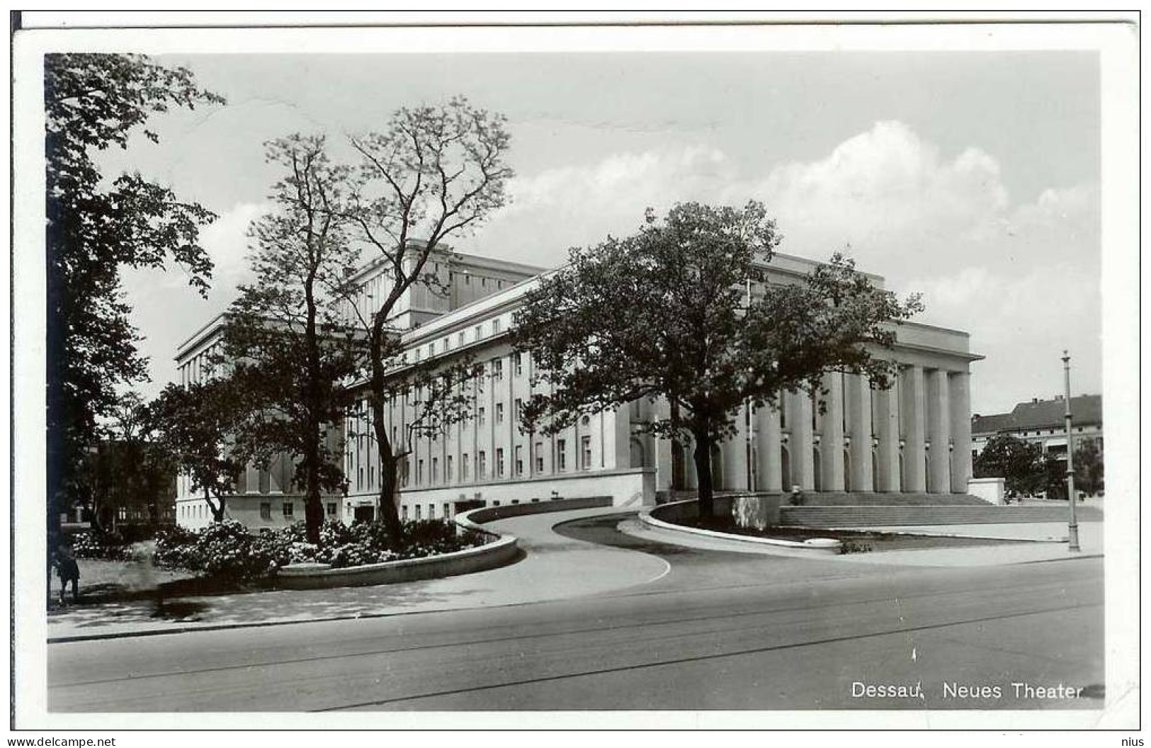 Germany Saxony-Anhalt Dessau Theater Theatre Teatro Opera - Dessau