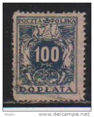 Poland 1928 Used, Postage Due, 2 Stamps, 2 Scans - Segnatasse
