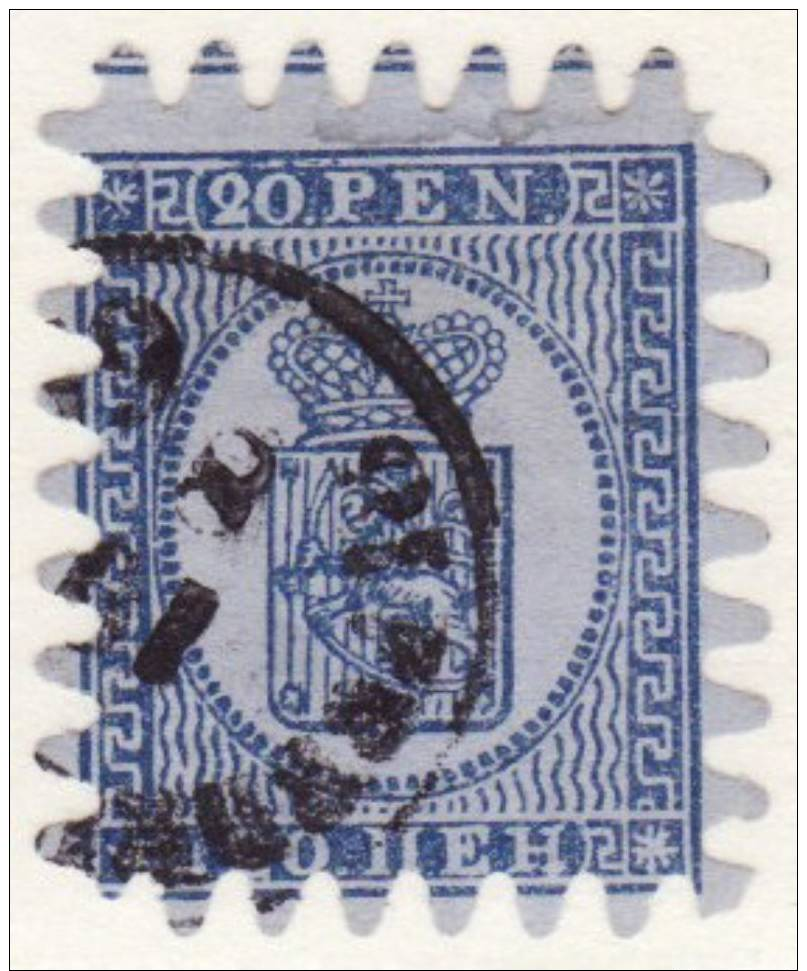 2922) Finland Used 1966 Type 3 Scott 9 - Used Stamps