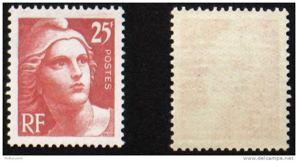 N° 729 25F GANDON TB Neuf N** Cote 10€ - 1945-54 Marianne De Gandon