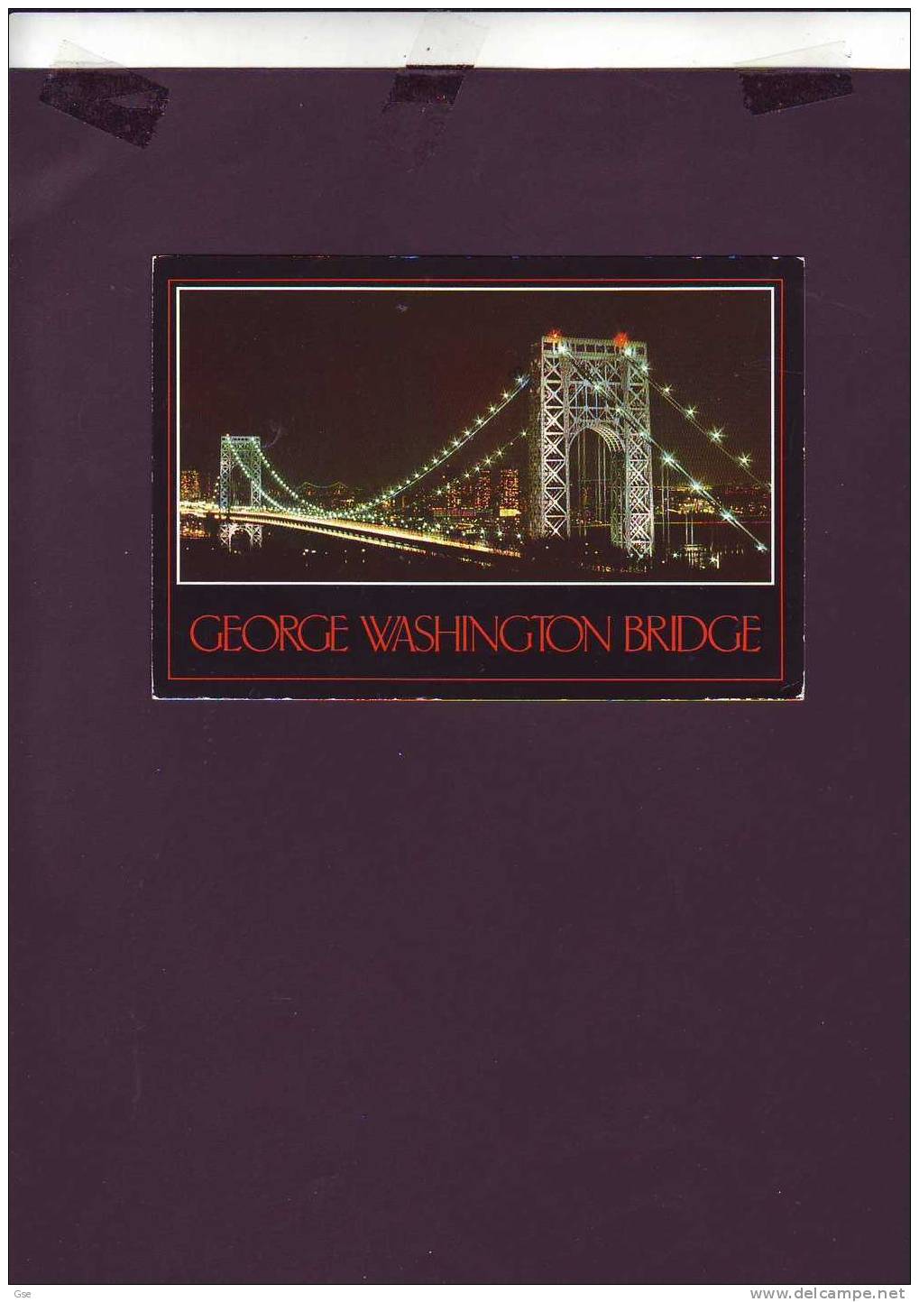 STATI UNITI 1985 - Cartolina Per L'Italia - Gerorge Washington Bridge - Covers & Documents