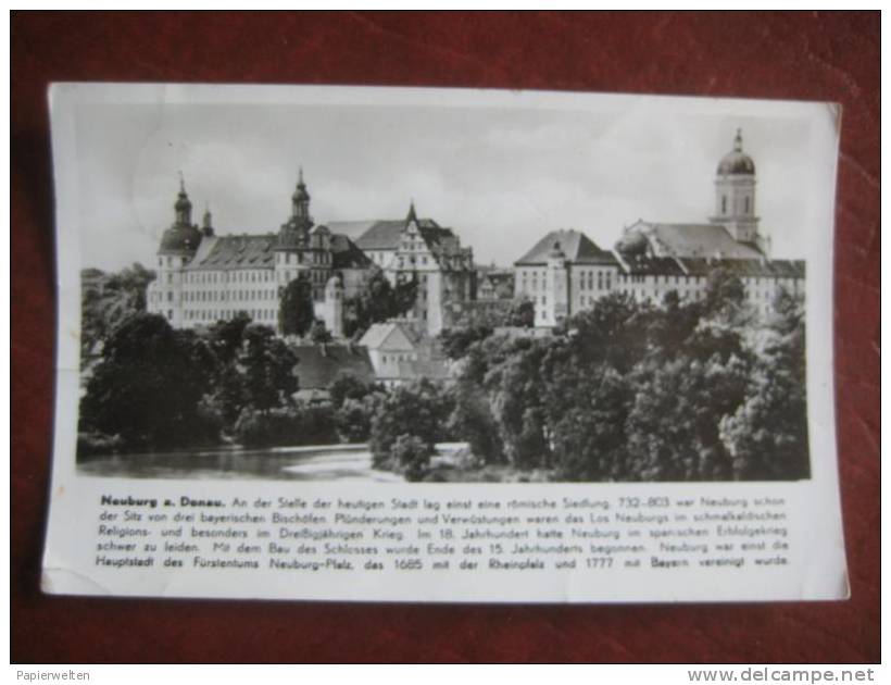 Neuburg - Panorama M Geschichte - Neuburg