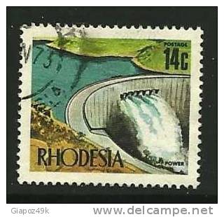 ● RHODESIA SUD - 1973 - DIGA - N. 224  Usato - Cat. ? €  - Lotto 45 - Rhodesia Del Sud (...-1964)